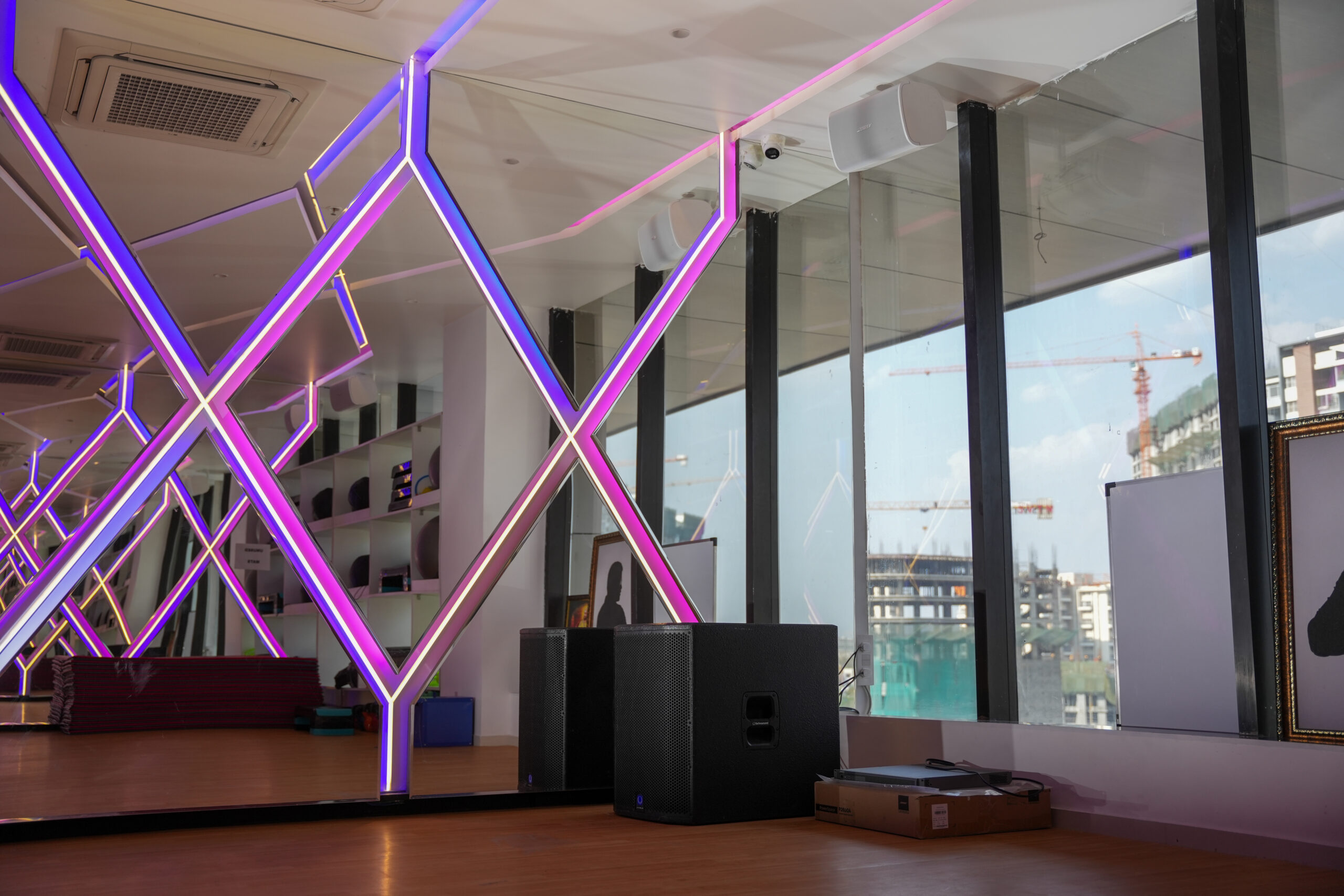 Bass setup in Nitrro Gym