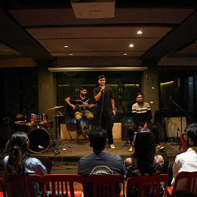 Artists performing at the Jampad at Soundtrack Cafe